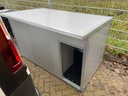 Hondenhok Geïsoleerd grijs XXL