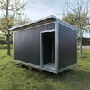 Hondenhok Geïsoleerd Antraciet XXL