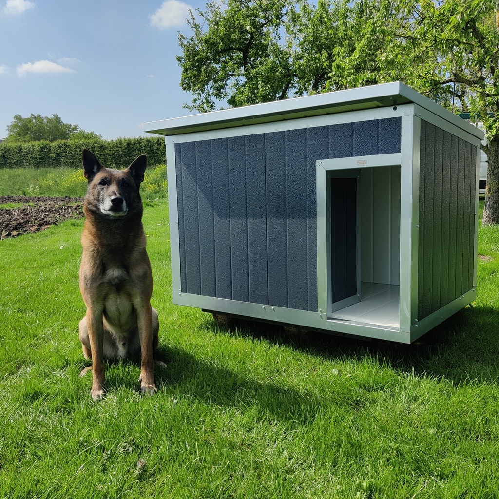 Hondenhok Geïsoleerd Antraciet L 