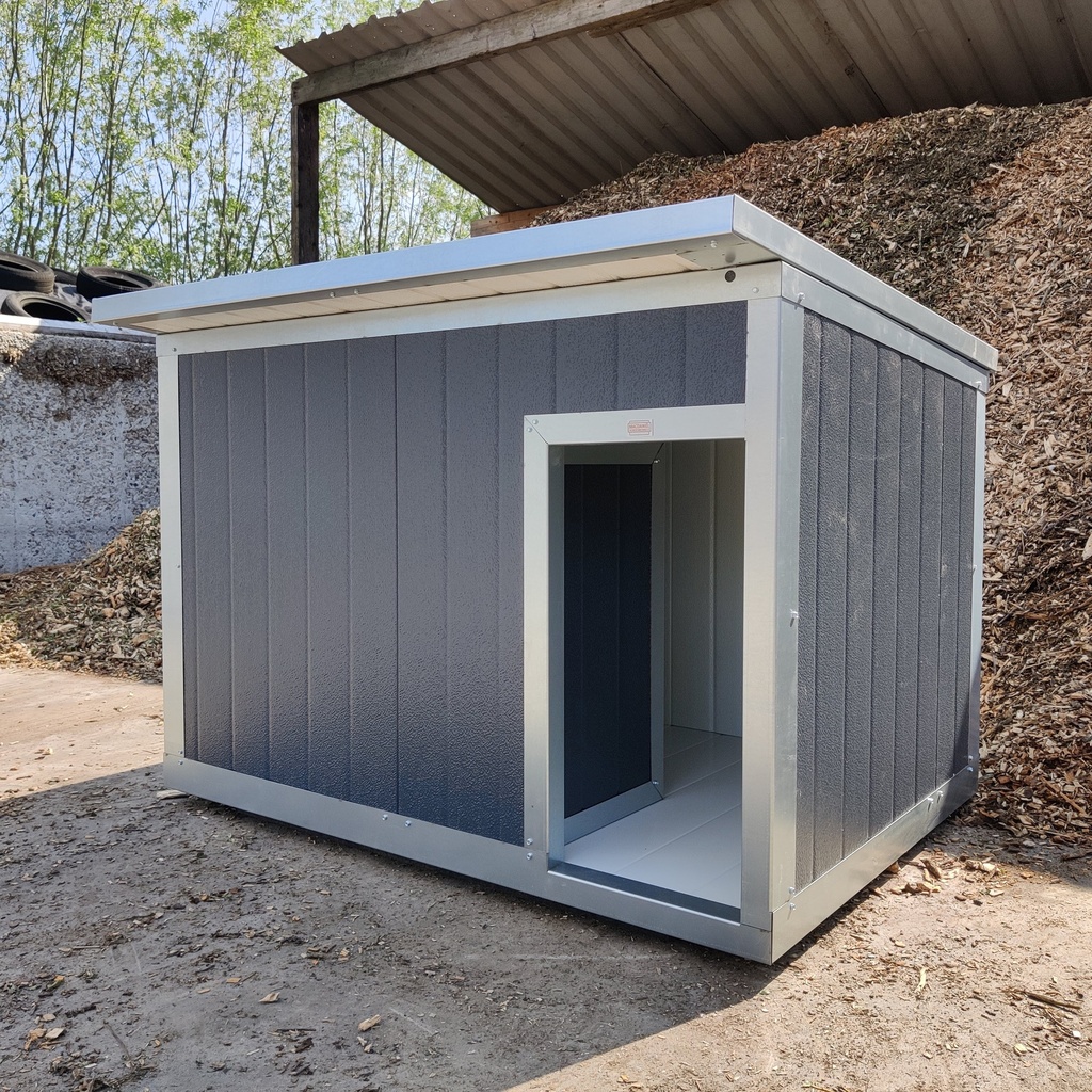 Hondenhok Geïsoleerd Antraciet L 