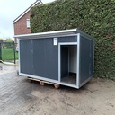 Hondenhok Geïsoleerd Antraciet XXL