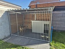 Douglas hout hondenkennel 3 X 2m compleet met dak