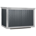 Hondenhok Geïsoleerd Antraciet L 