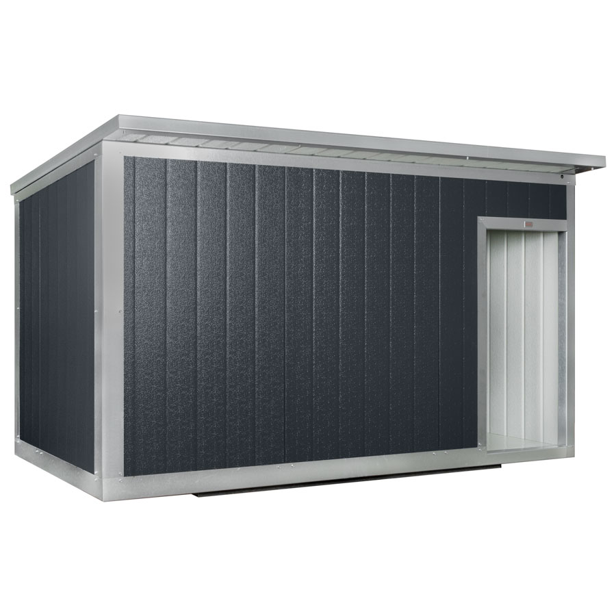 Hondenhok Geïsoleerd Antraciet XXL