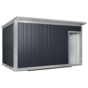 Hondenhok Geïsoleerd Antraciet XXL