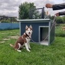 Hondenhok Geïsoleerd Antraciet L 