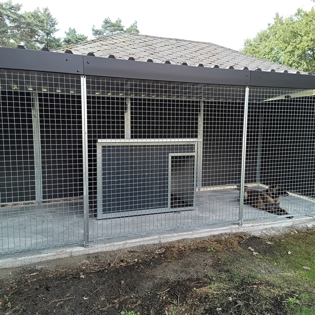 Hondenhok Geïsoleerd Antraciet XL