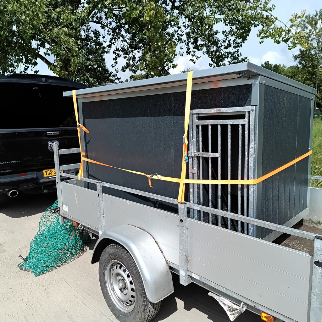 Hondenhok Geïsoleerd Antraciet XXL