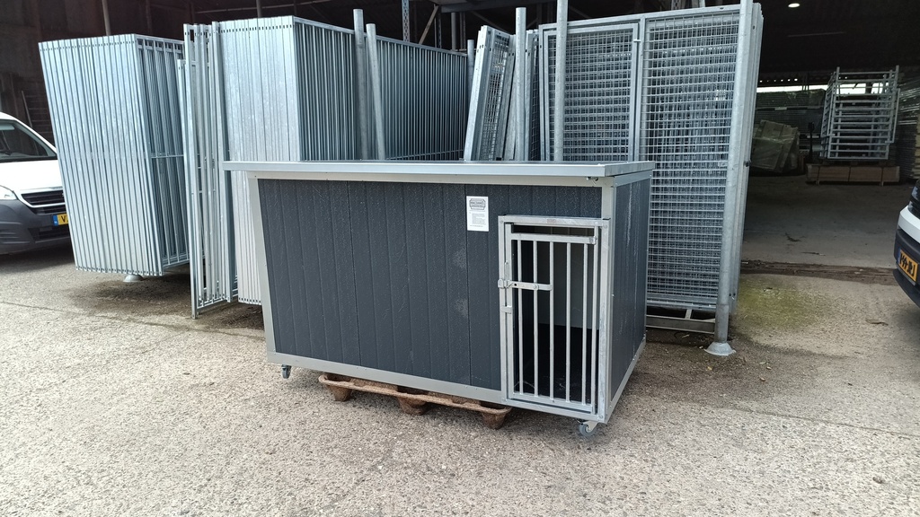 Hondenhok Geïsoleerd Antraciet XXL