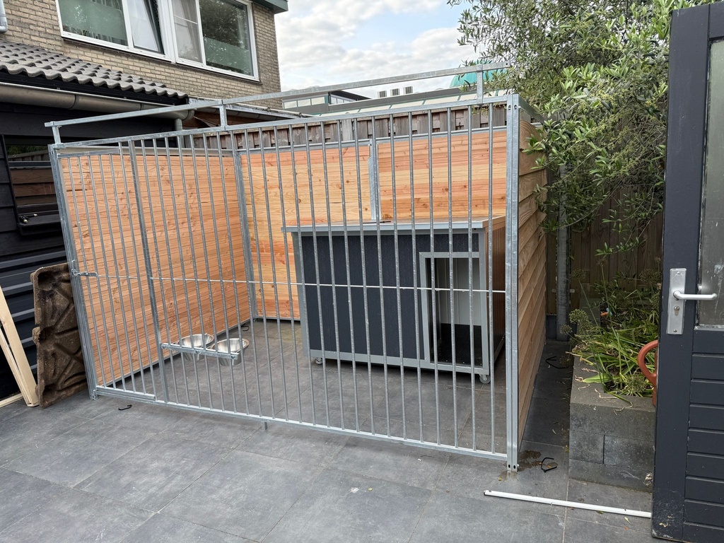 Hondenhok Geïsoleerd Antraciet L 