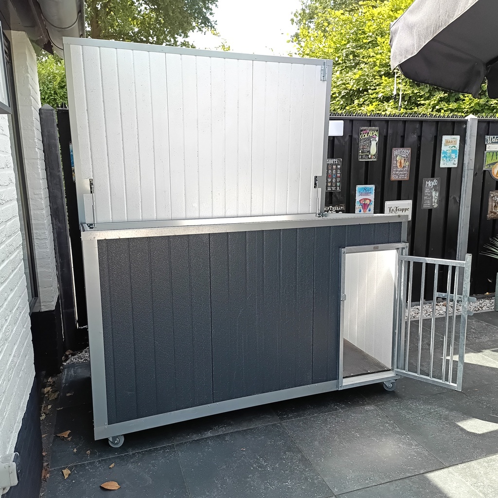 Hondenhok XXL Geïsoleerd Antraciet