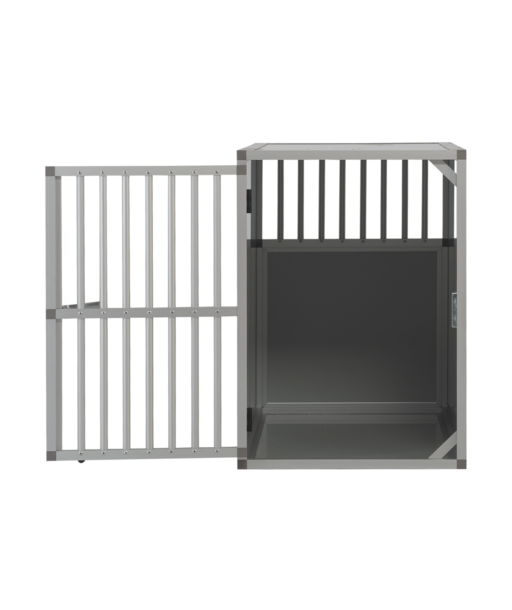 Hundos Autobench Recht model 100x47x67 cm met spijlen