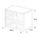 Hundos Hondenbench model DL maat L deur links