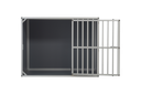 Hundos Hondenbench model DL maat L 3 zijden dicht