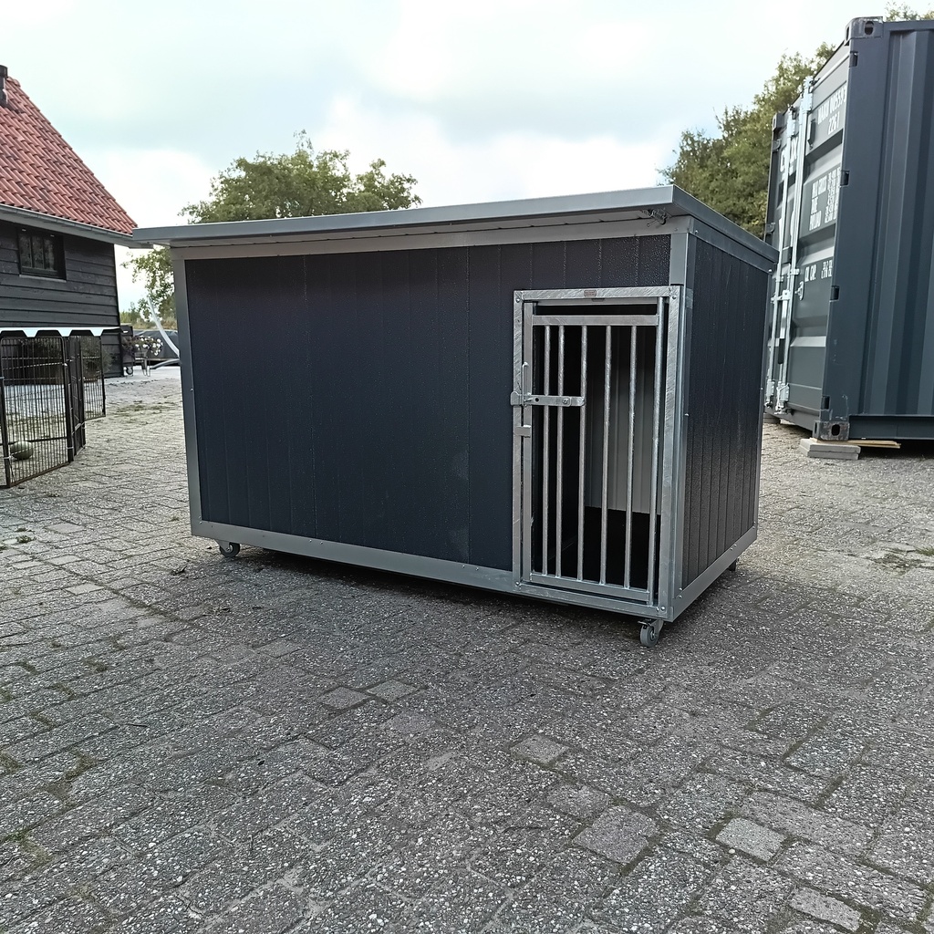 Hondenhok XXL Geïsoleerd Antraciet