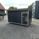 Hondenhok XXL Geïsoleerd Antraciet