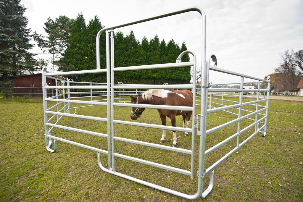 Texas weidepaneel - met deur - 3m x 1,7m 