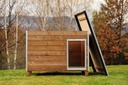 Houten hondenhok maat 4