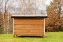 Houten hondenhok maat 3