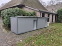 Hondenhok Geïsoleerd grijs XXL
