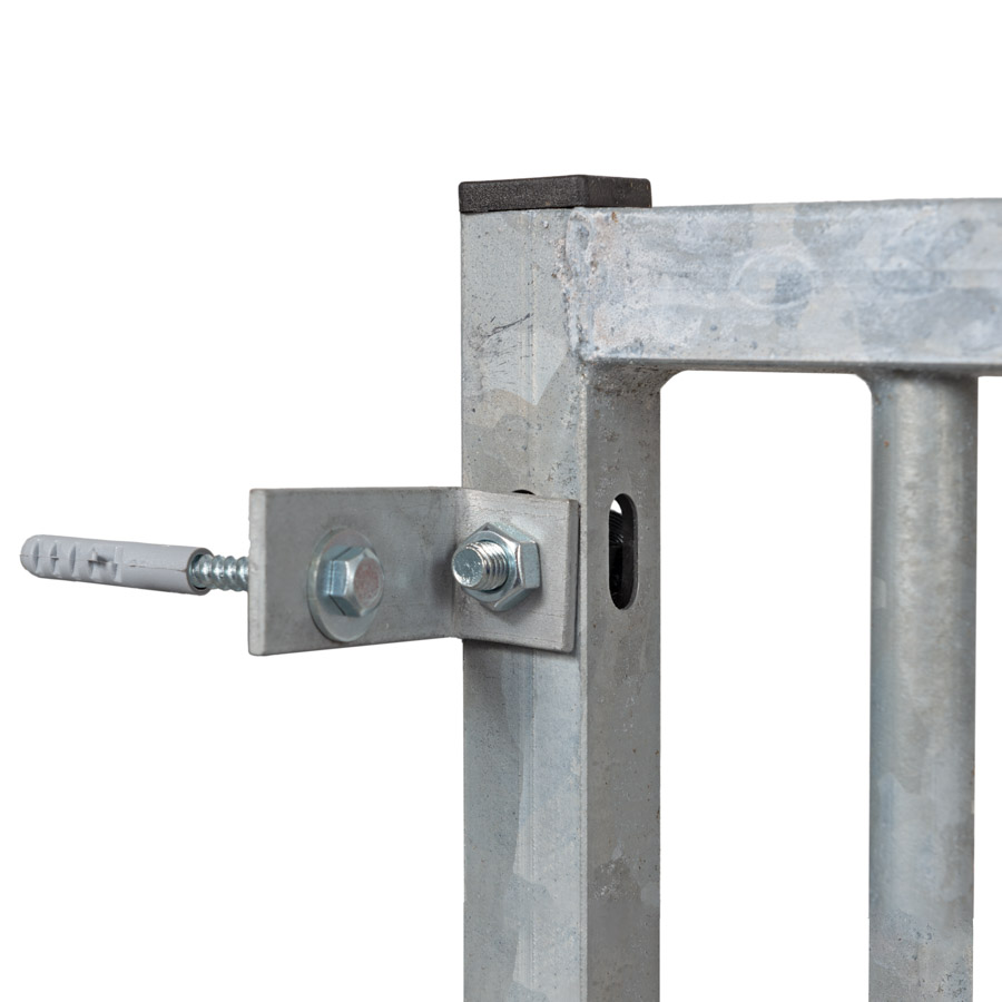 Hoekijzer + verankering (muurbevestiging)