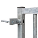 Hoekijzer + verankering (muurbevestiging)