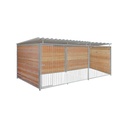Douglas hout hondenkennel 5 X 2m compleet met dak