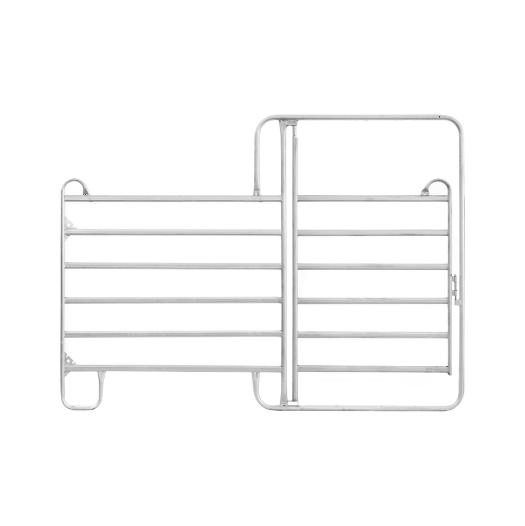 Texas weidepaneel - met deur - 3m x 1,7m 