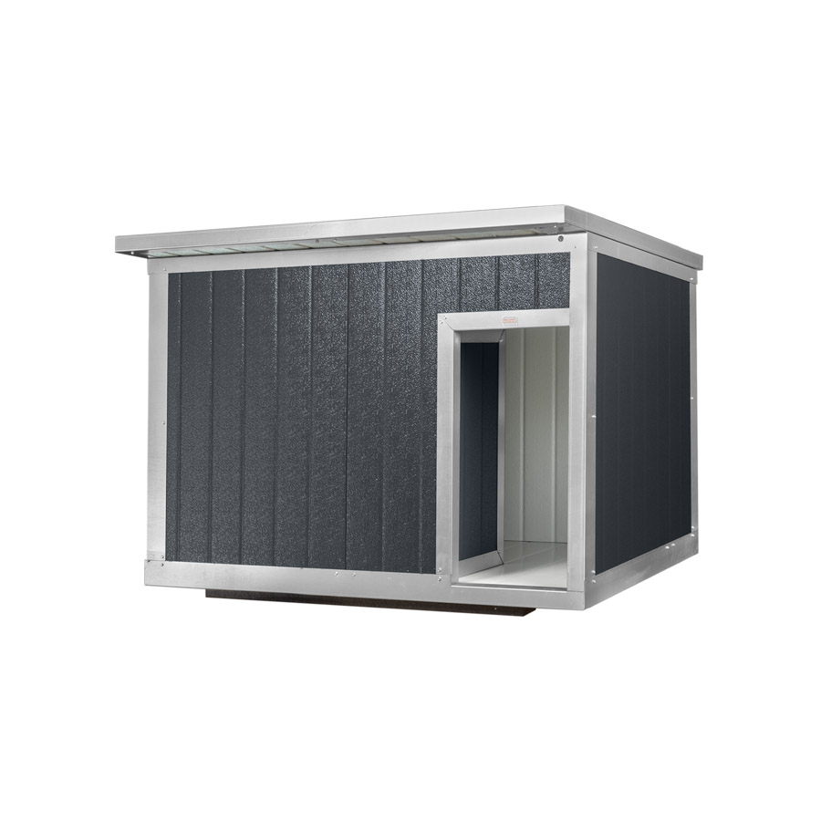 Hondenhok L Geïsoleerd Antraciet 