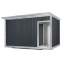 Hondenhok XXL Geïsoleerd Antraciet