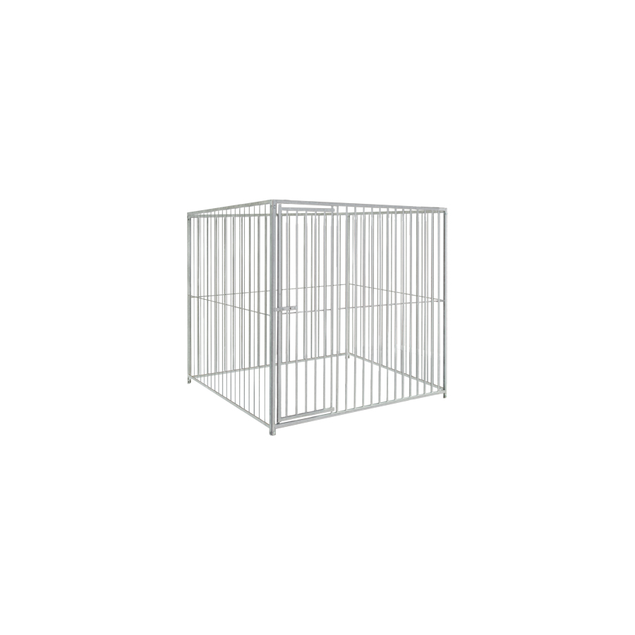Basic spijlen 8cm hondenkennel 2 X 2m zonder dak