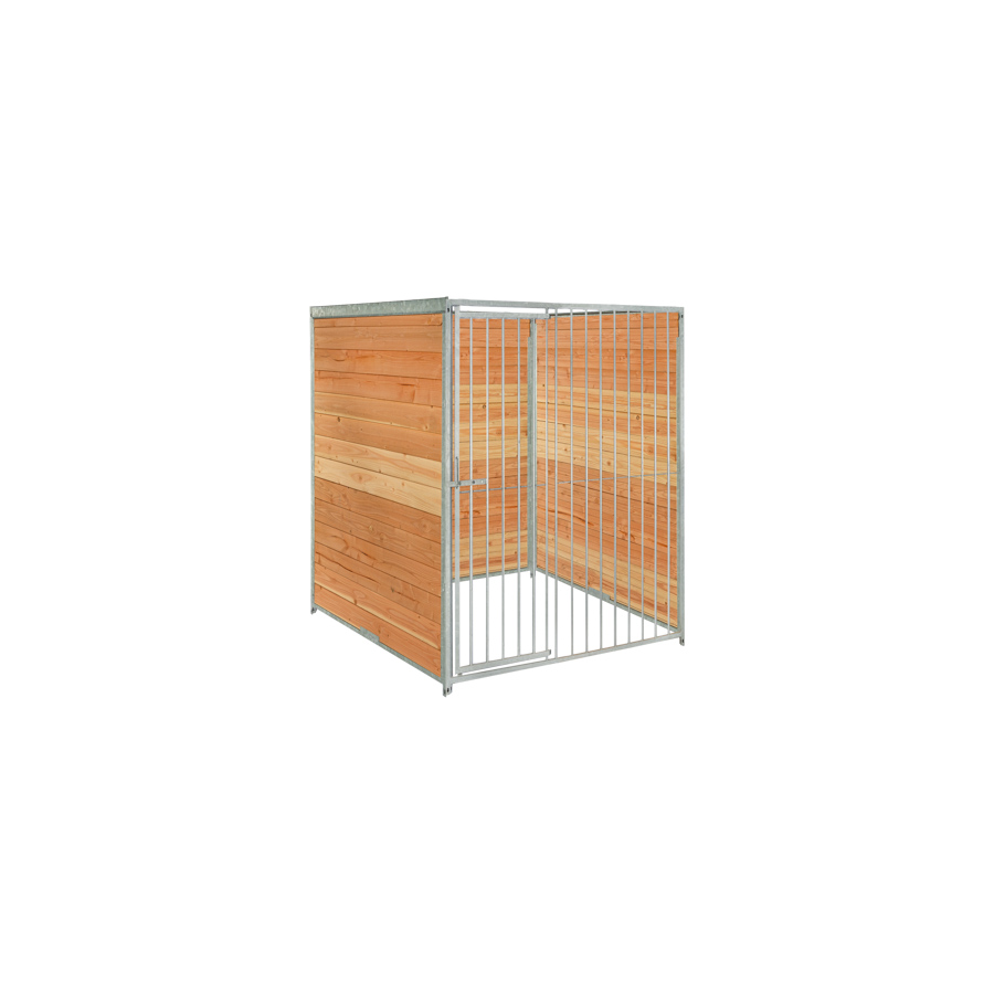 Douglas hout hondenkennel 1,5 X 1,5m zonder dak