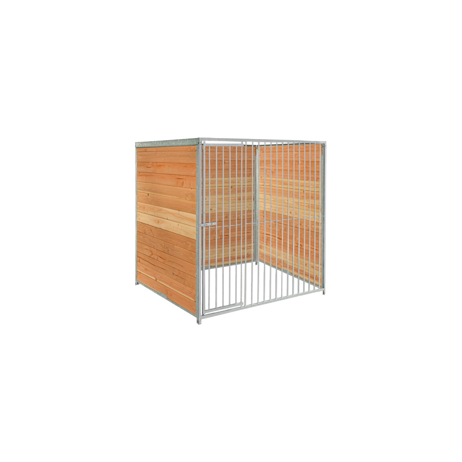 Douglas hout hondenkennel 2 X 1,5m zonder dak