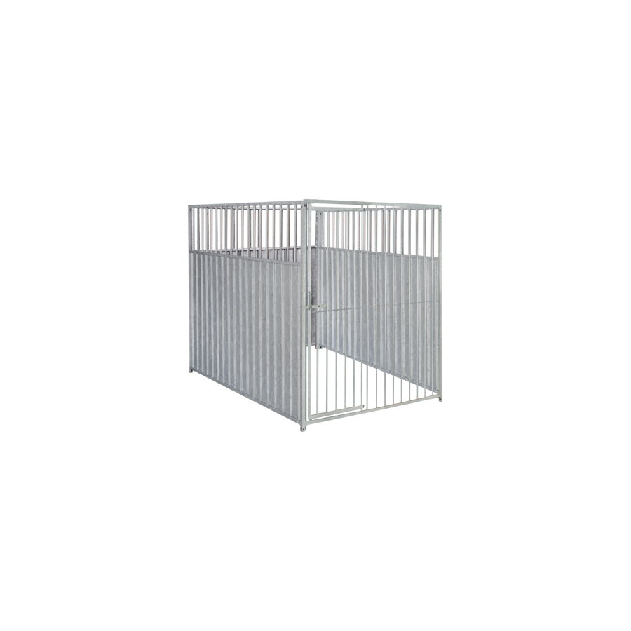2/3 damwand hondenkennel 1,5 X 2m zonder dak