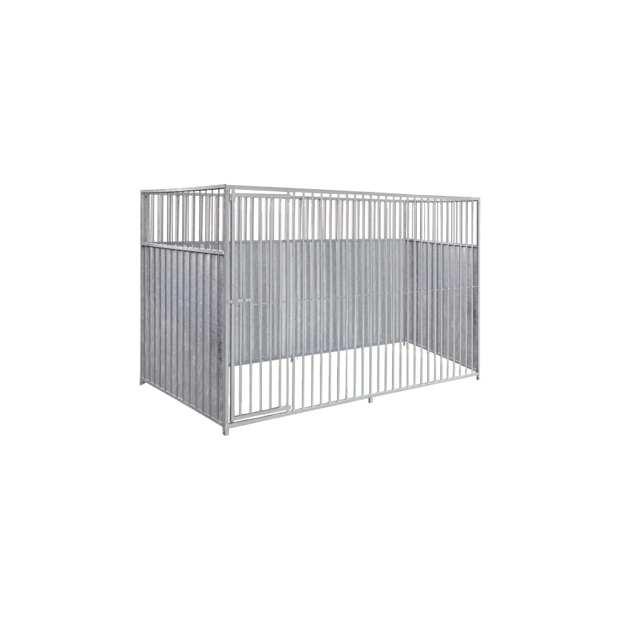 2/3 damwand hondenkennel 3 X 1,5m zonder dak