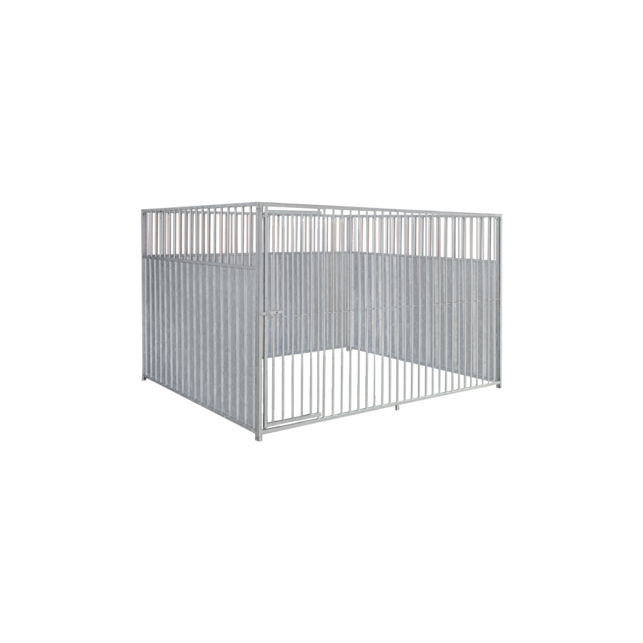 2/3 damwand hondenkennel 3 X 2m zonder dak