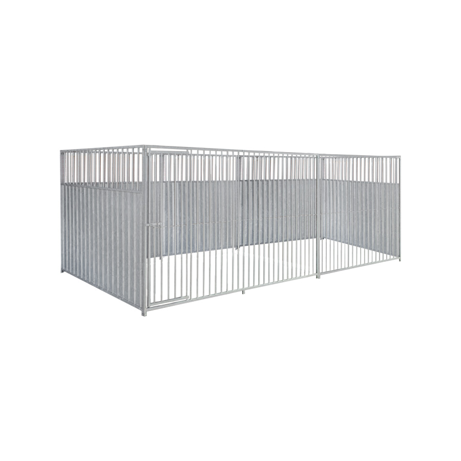 2/3 damwand hondenkennel 5 X 2m zonder dak