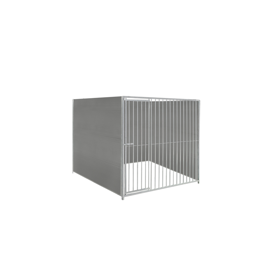 Kunststof hondenkennel 2 X 2m zonder dak