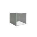 Kunststof hondenkennel 2 X 2m zonder dak