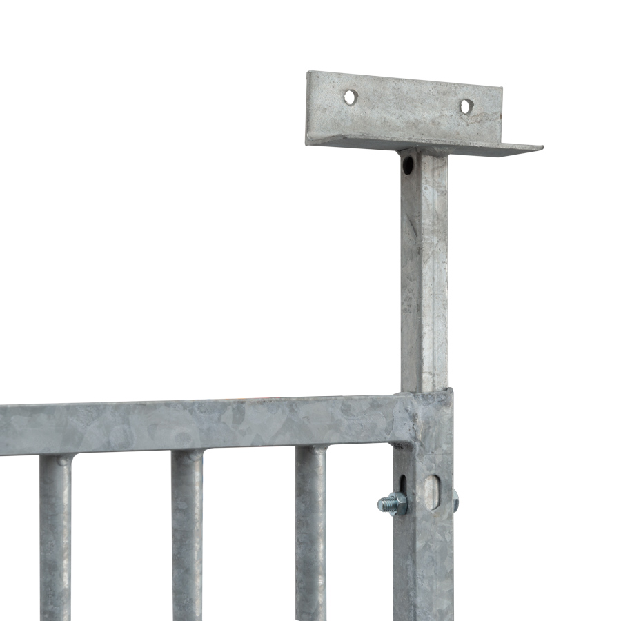 Daksteun voor houten balk verstelbaar