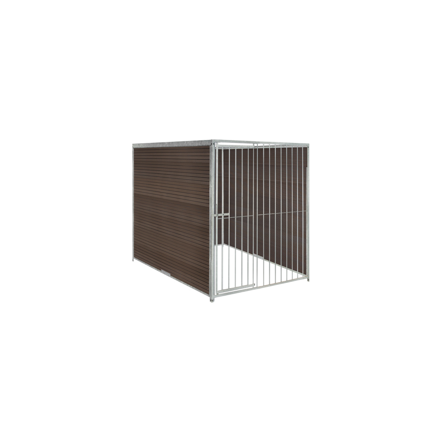 WPC Composiet houtlook hondenkennel 1,5 X 2m 