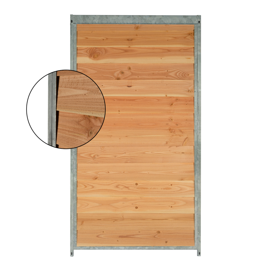 kennelpaneel 1m - Douglas Zweeds rabat geheel dicht