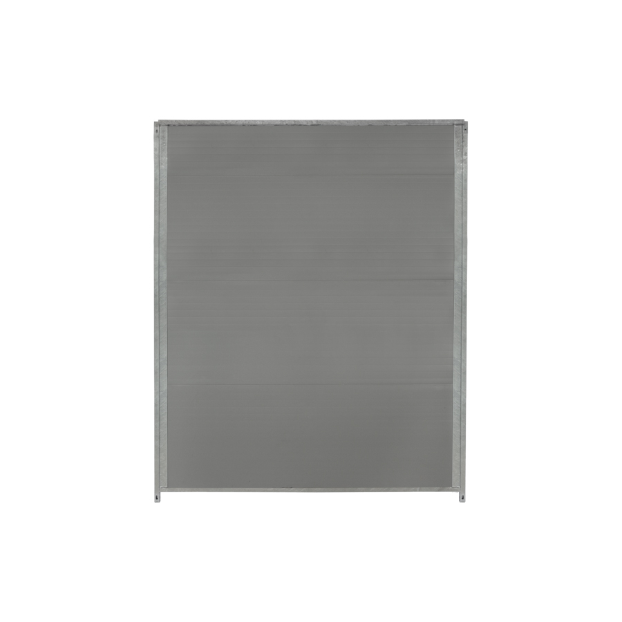 kennelpaneel 1,5m - PVC kunststof geheel dicht