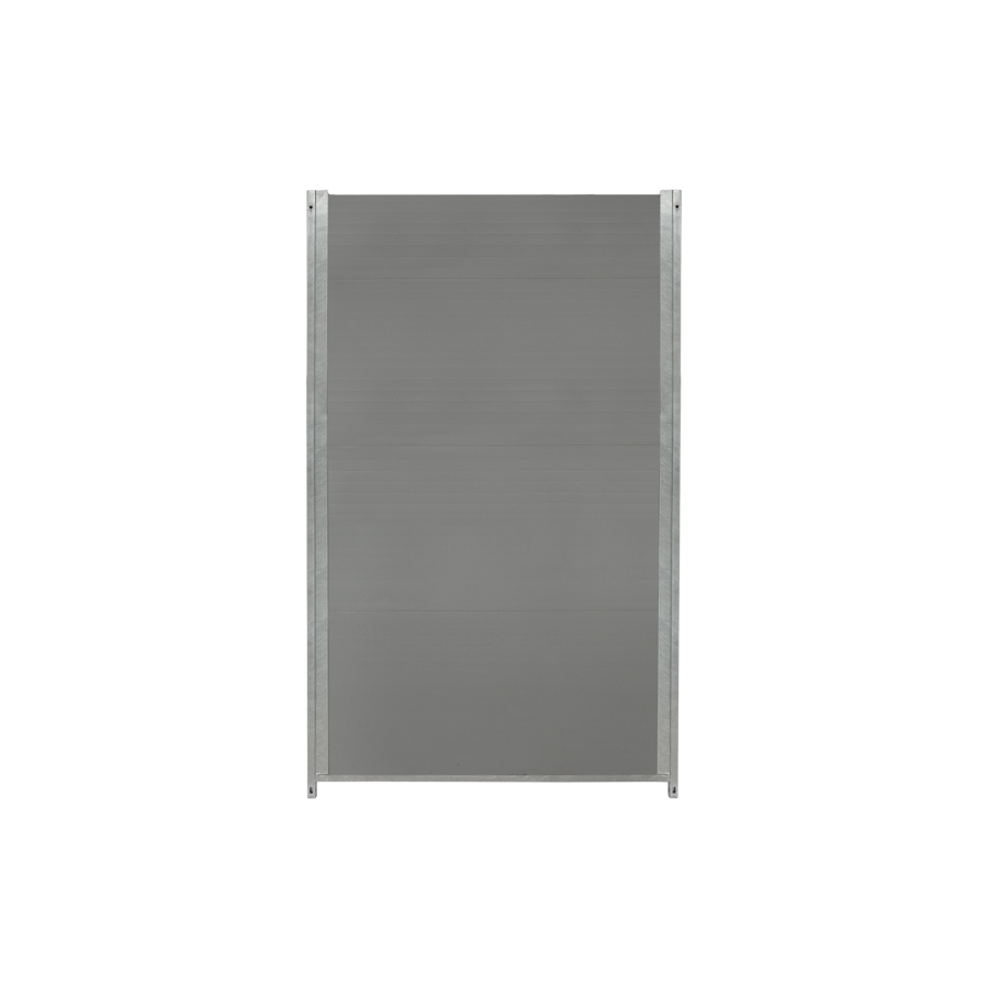 kennelpaneel 1m - PVC kunststof geheel dicht