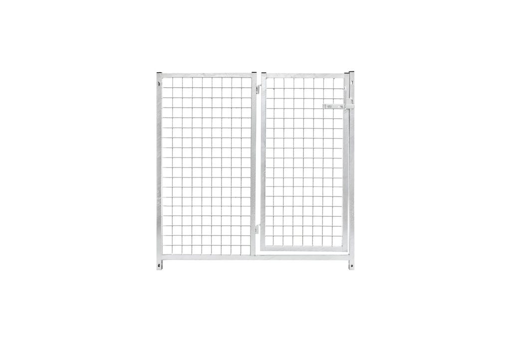 Puppypaneel 1m - volledige deur (rechts) - gaas 5x5cm