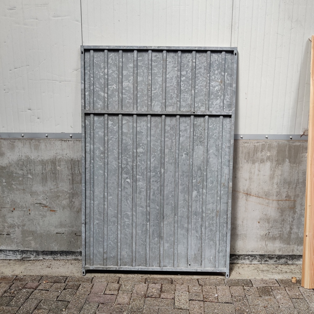 1,2m geheel dicht damwand gebruikt