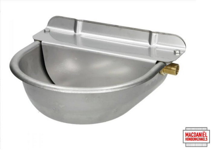 RVS vlotterbak water drinkbak