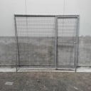 2m deur gaas 5x10cm, gebruikt