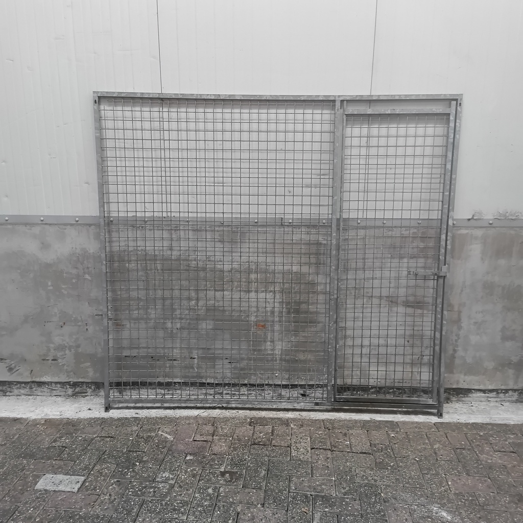 2m gaas 5x5cm deur rechts