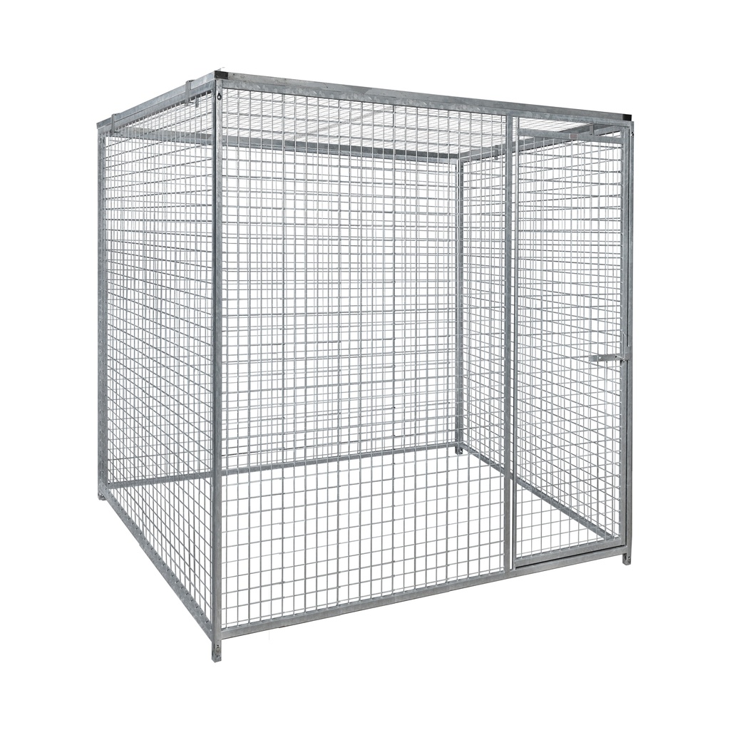 Kattenren / Volière 2 X 1,5m gaas 5x5cm